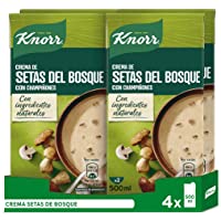 Knorr Crema Setas Bosque - 0-5 l - 4 paquetes: 2L
